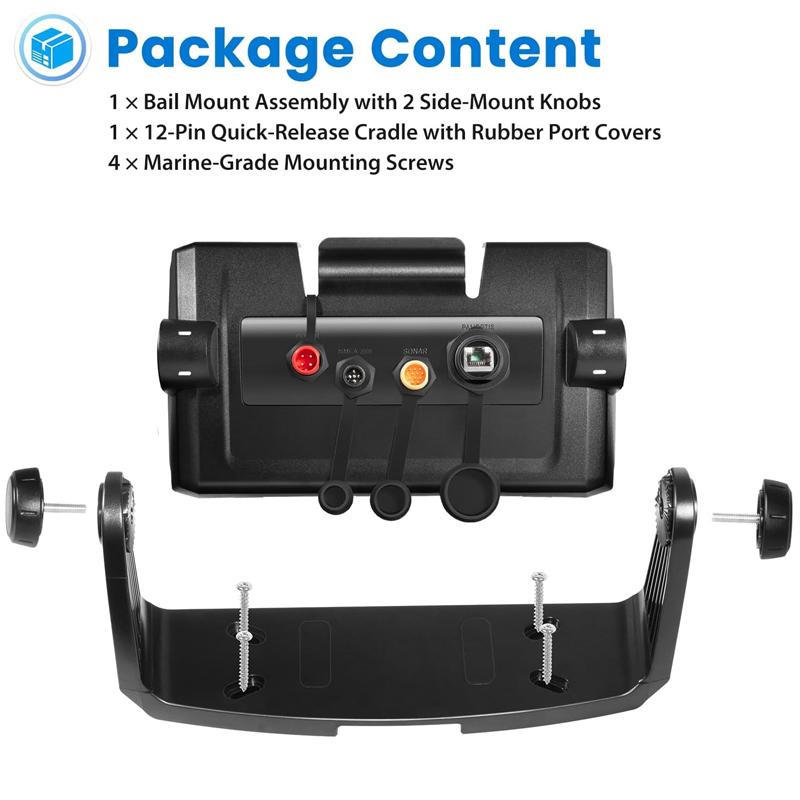 Fish Finder Mount - Support de fixation avec système de