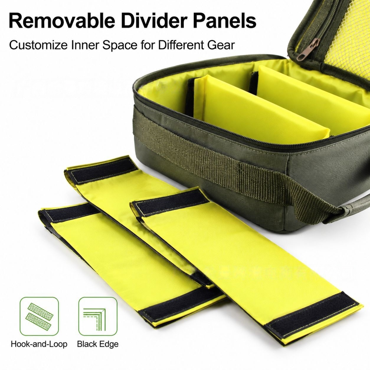 Sac de pêche portable avec sép - Fish Finder Case avis et prix